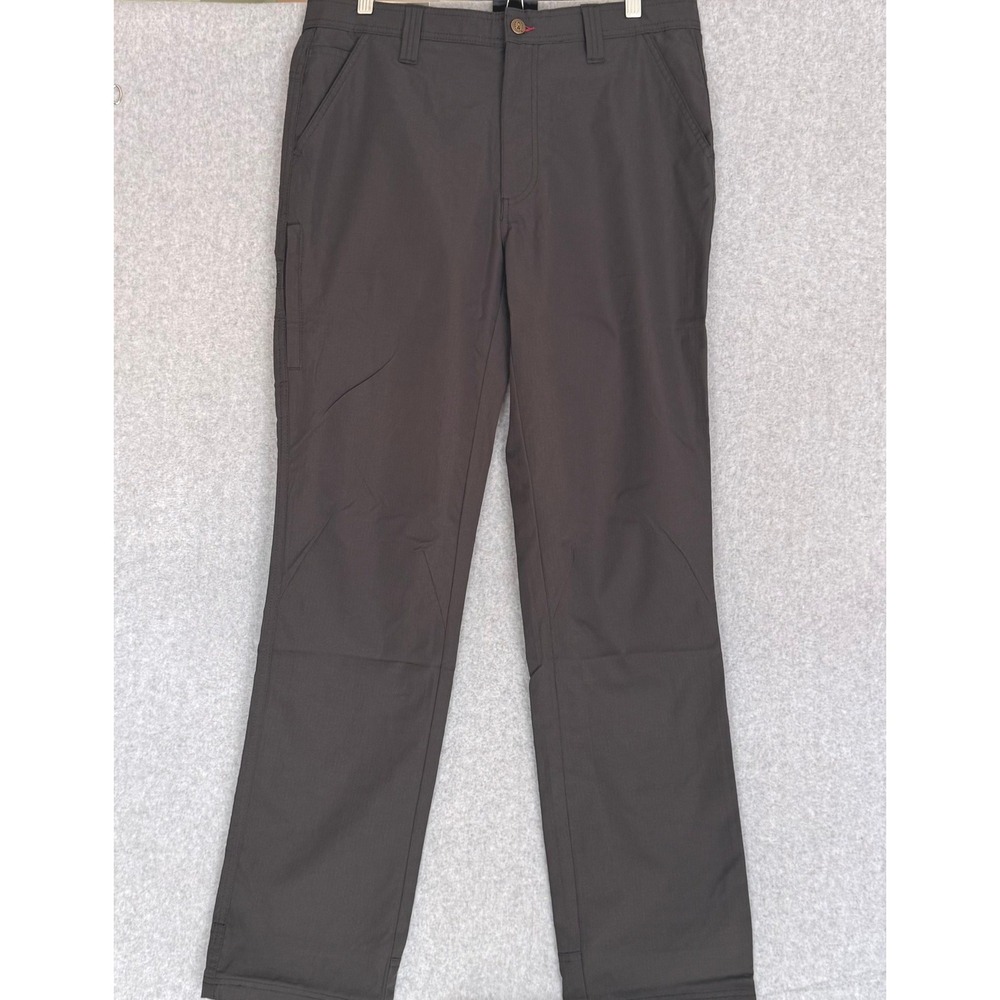 NEW Coleman Utility Pants Men 32x34 Phantom Gray Ripstop Stretch Cell Pocket NWT